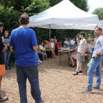 Visite du Lycée technique agricole au Luxembourg: rencontres des partenaires du projet avec des stagiaires